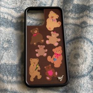 iPhone 12 Pro Max Wildflower Teddy Bear Case